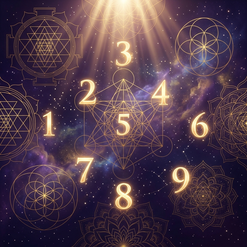 Fondo cósmico mistico